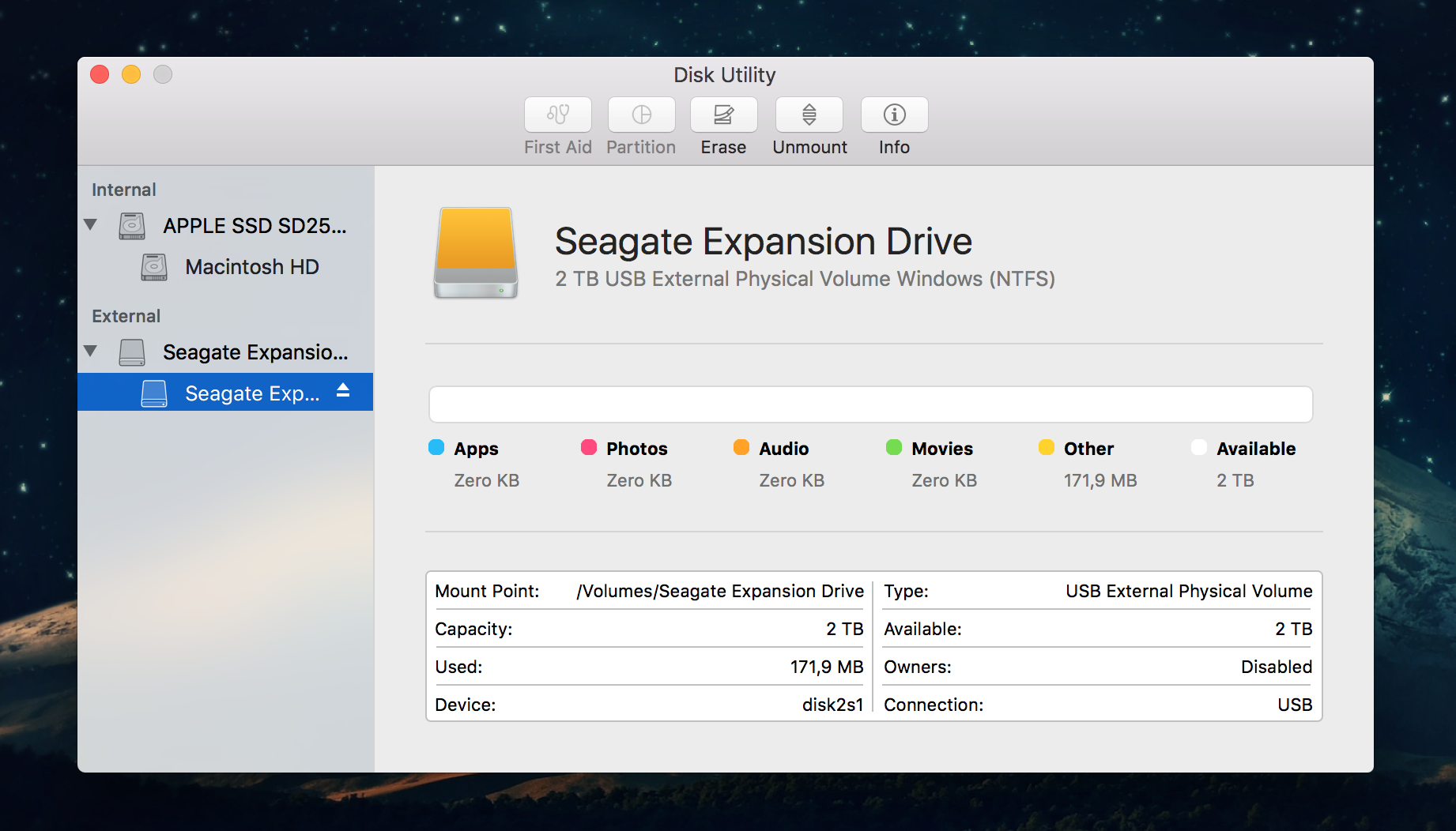 format my seagate external hard drive for both mac and windows